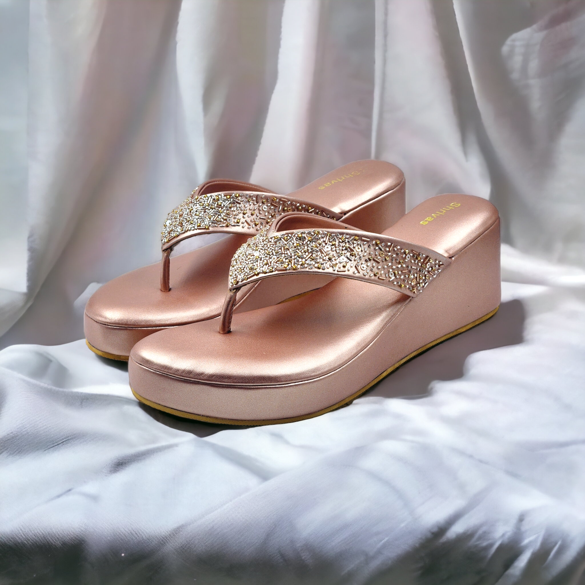 Rose dust wedges