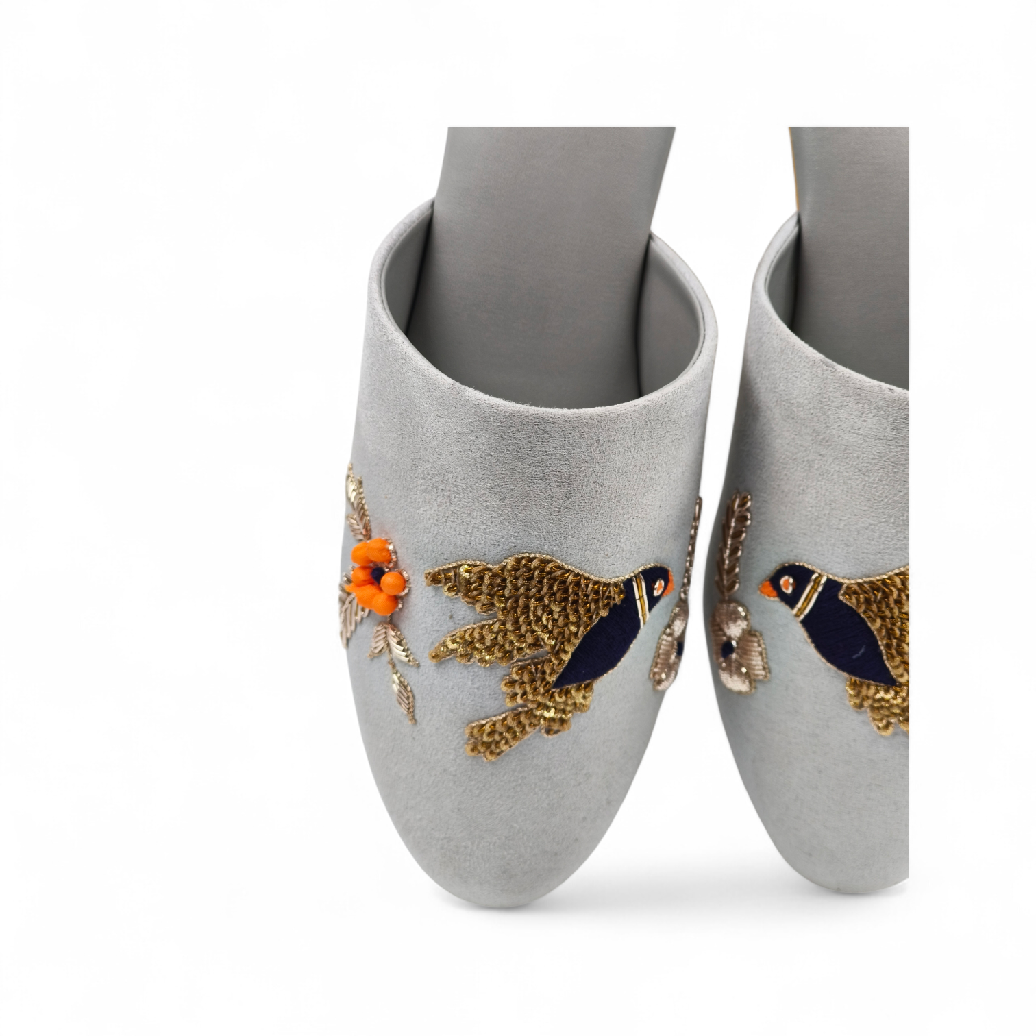 Fauna Mules - Silver