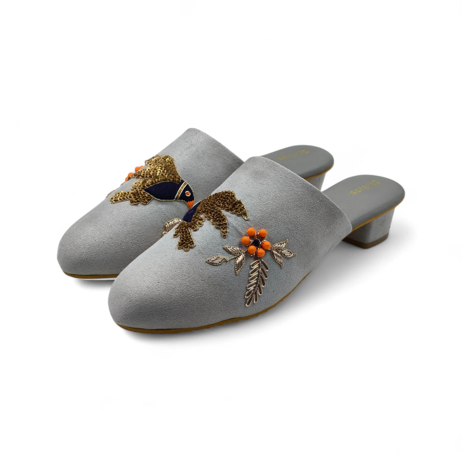 Fauna Mules - Silver