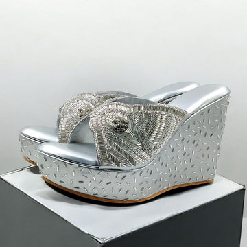 Anaaya wedges - Silver