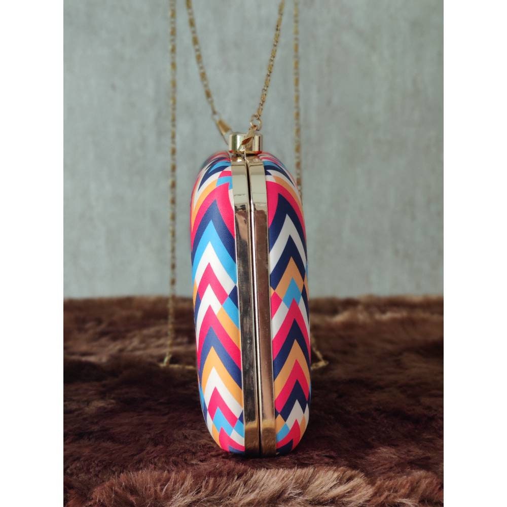 Printed Square shape Clutch handbags | Evening clutches | Gift for girlfriend| Gift for sister | Gift for her